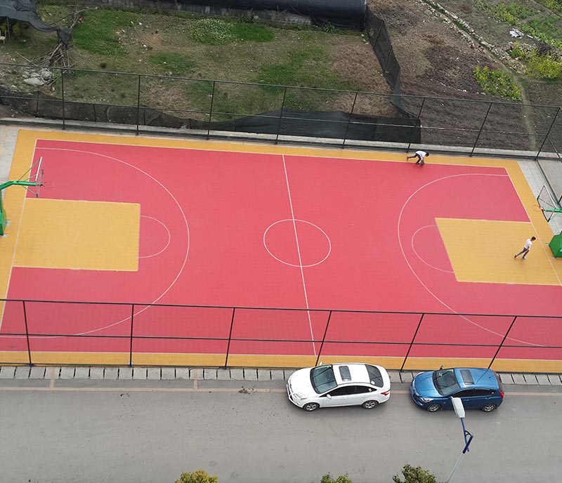 篮球场拼装地板